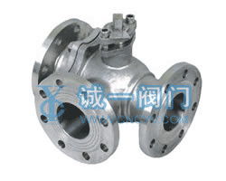供應(yīng)優(yōu)質(zhì)Q44F、Q45F法蘭連接三通球閥 操作簡(jiǎn)單，信譽(yù)可靠